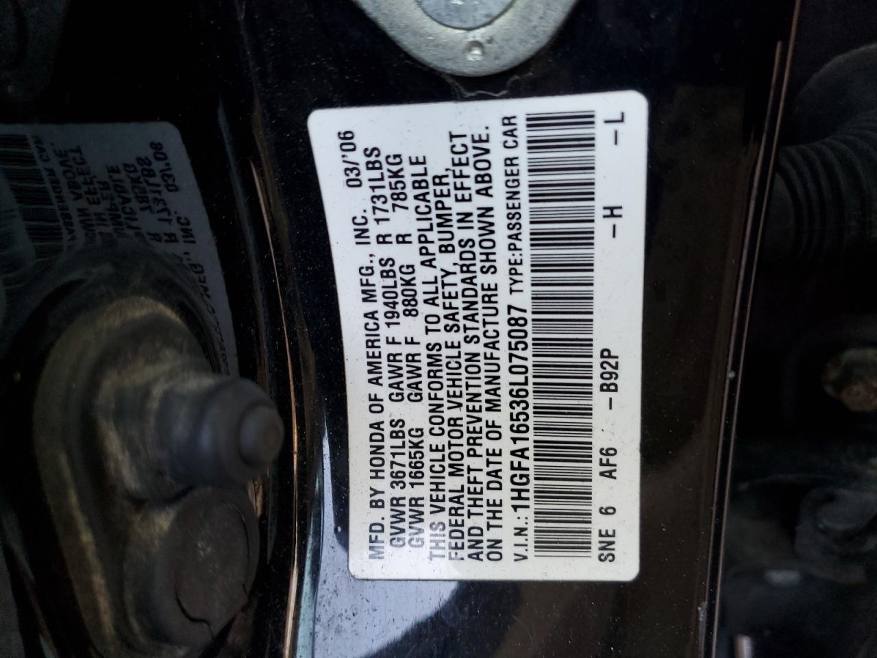 2006 Honda Civic - Image 14
