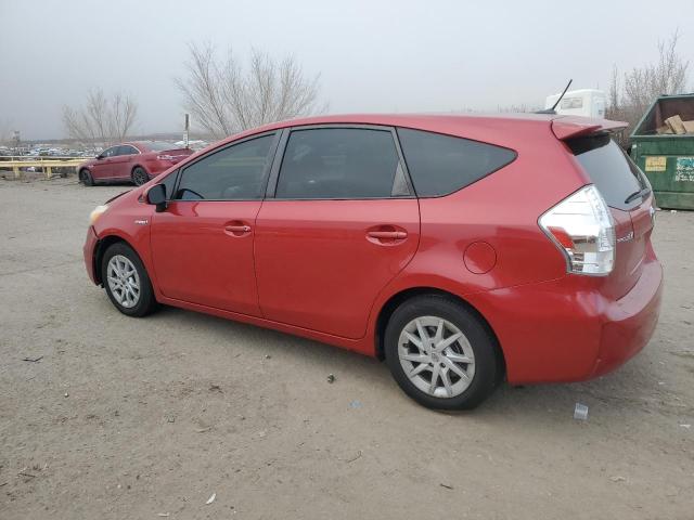  TOYOTA PRIUS 2013 Красный