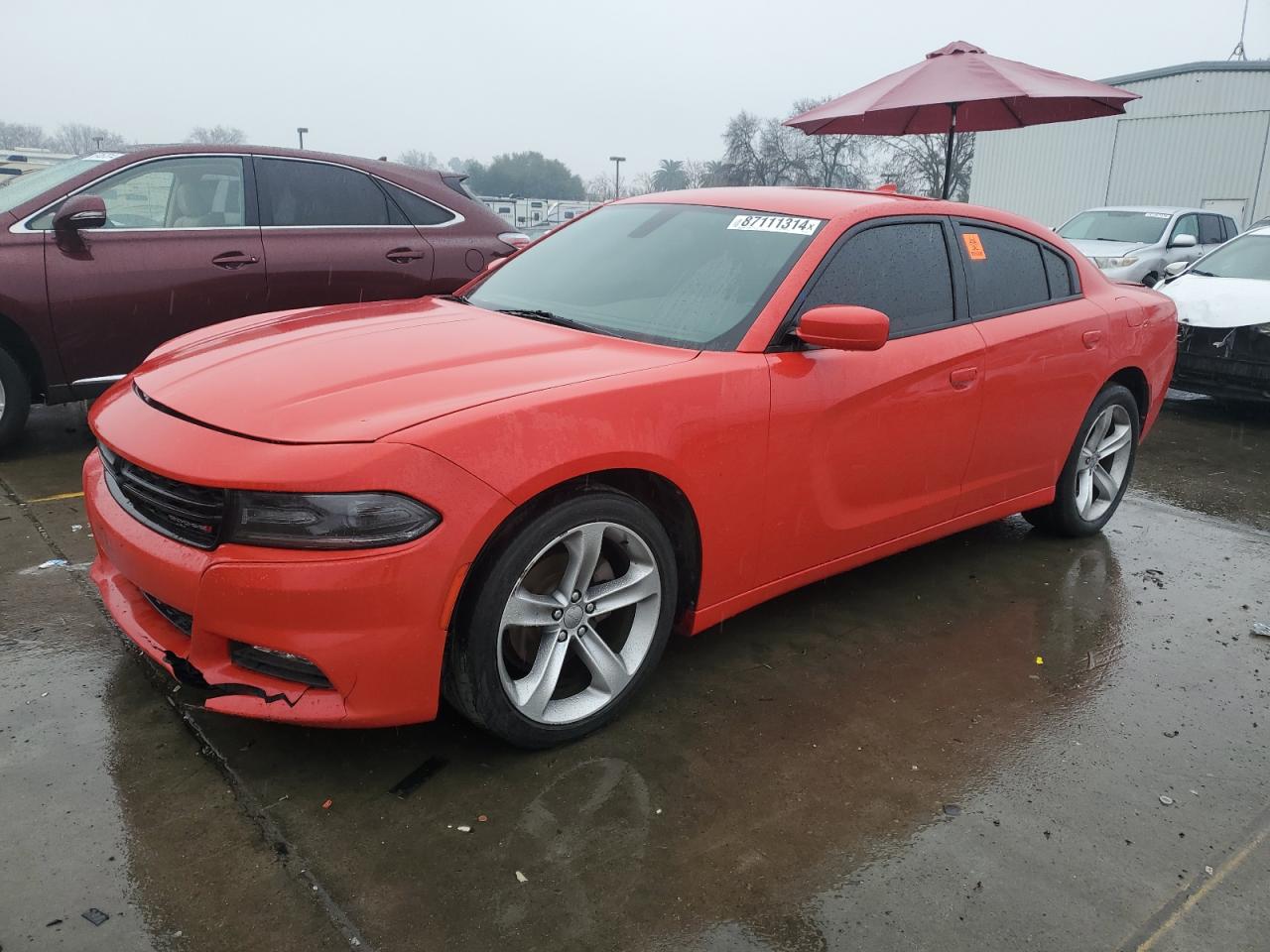 VIN 2C3CDXHGXHH563337 2017 DODGE CHARGER no.1