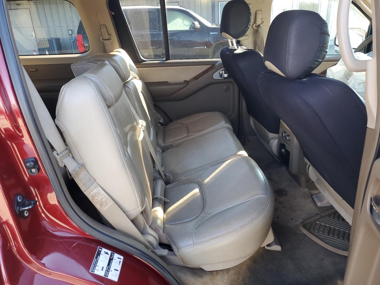 2006 Nissan Pathfinder Le VIN: 5N1AR18W76C639827 Lot: 87462984