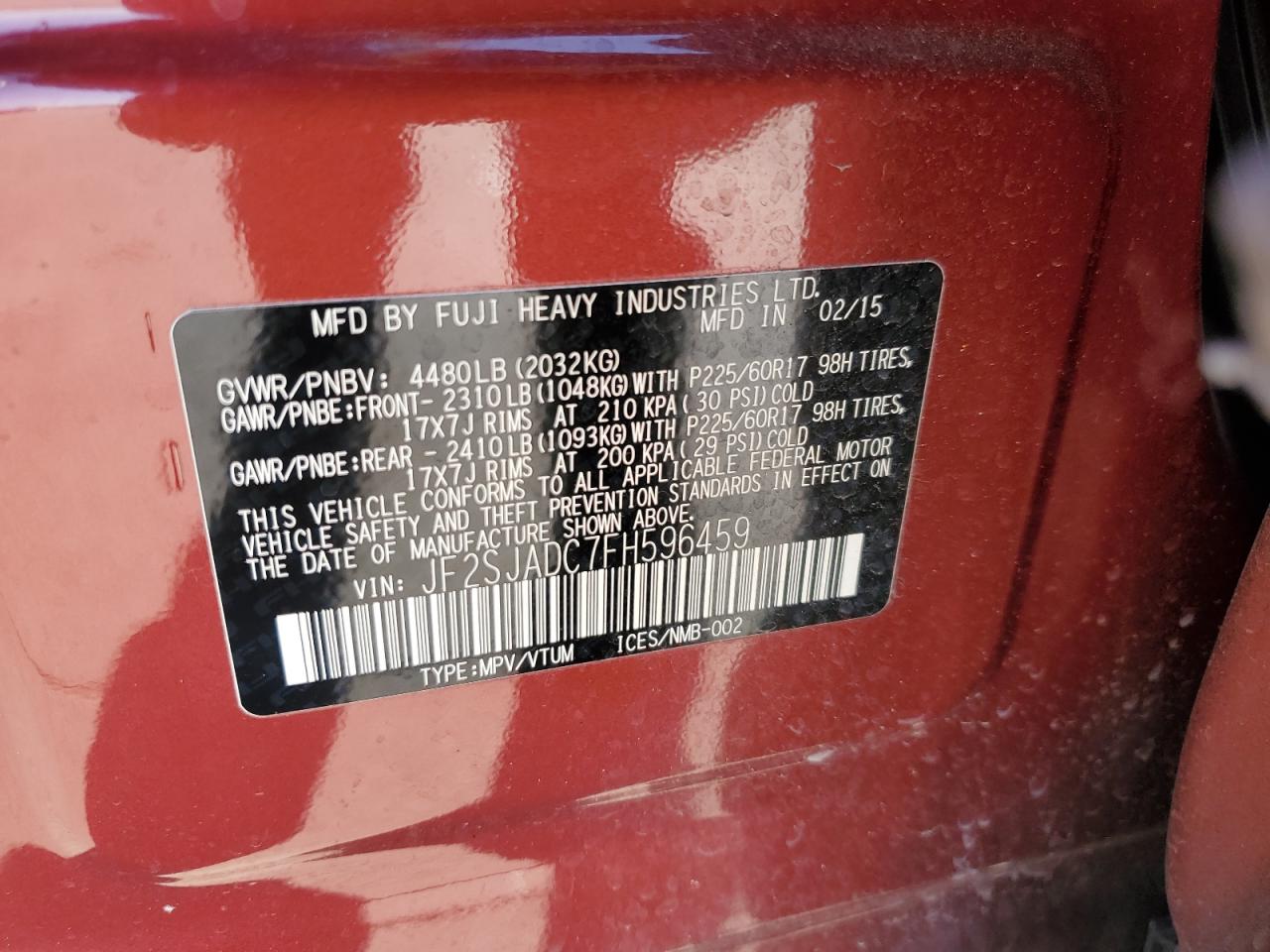2015 Subaru Forester - Image 16
