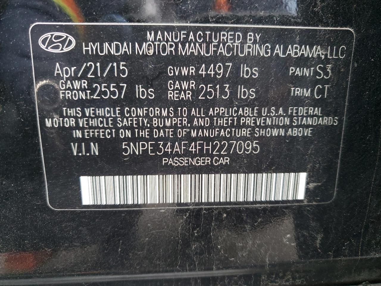2015 Hyundai Sonata - Image 12