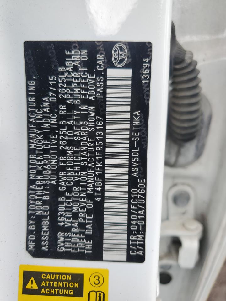 2015 Toyota Camry - Image 12