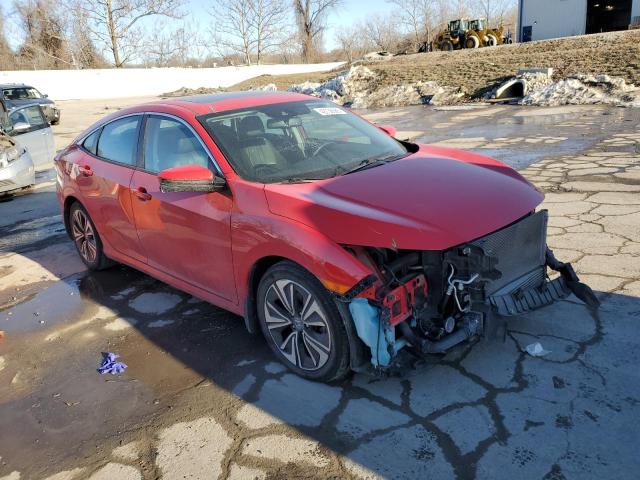 Sedans HONDA CIVIC 2016 Red