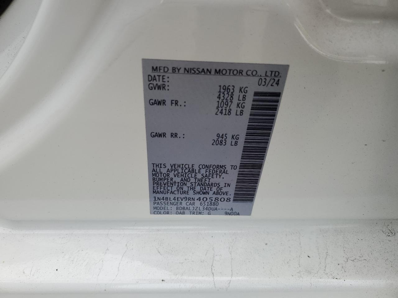 2024 Nissan Altima - Image 14