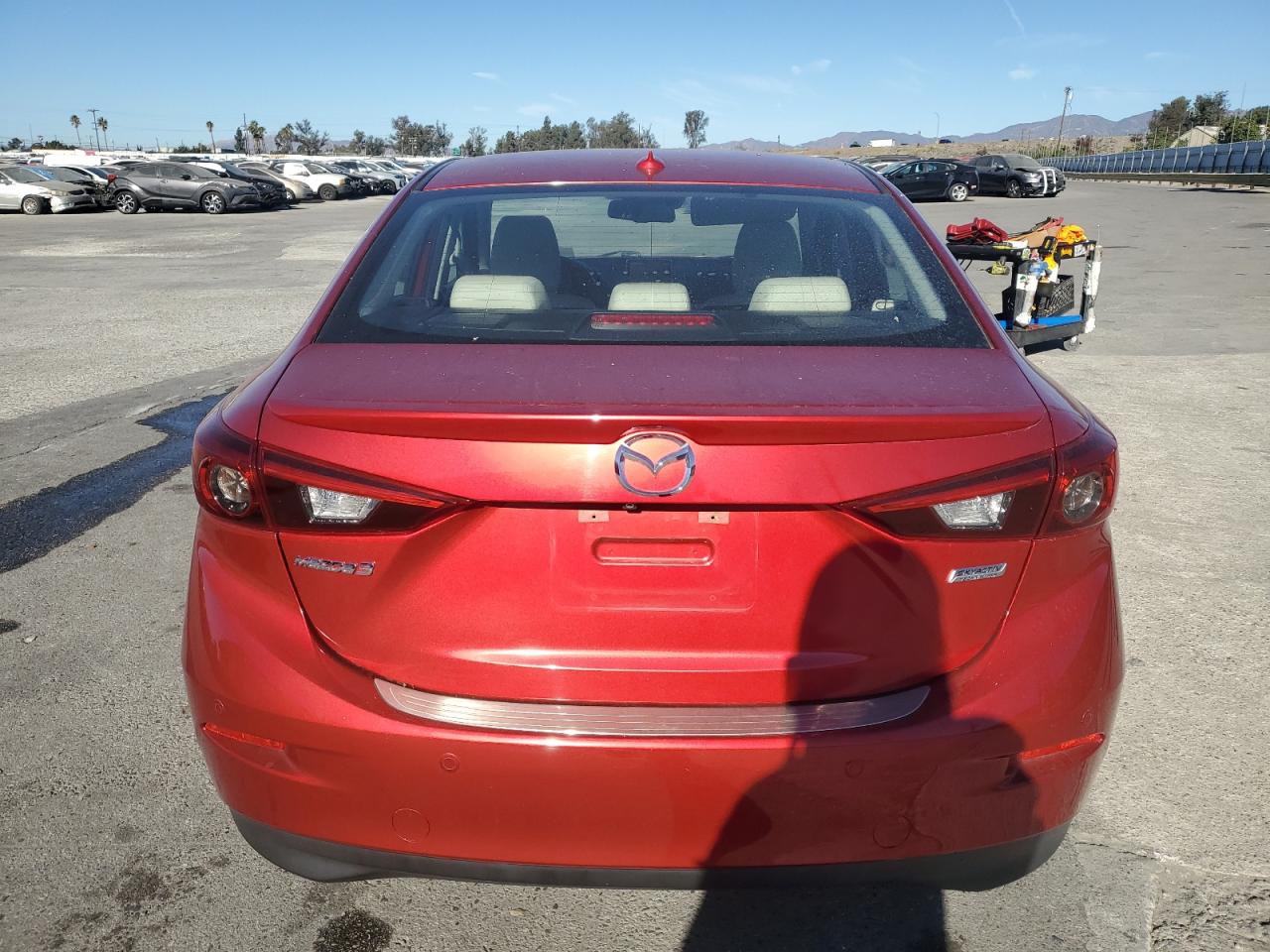 VIN JM1BM1W31E1156926 2014 MAZDA 3 no.6