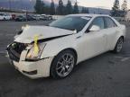 2009 Cadillac Cts Hi Feature V6 იყიდება Rancho Cucamonga-ში, CA - Front End