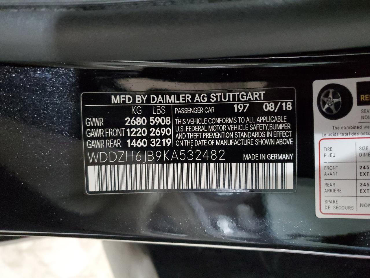 2019 Mercedes-Benz E-klasse - Image 12