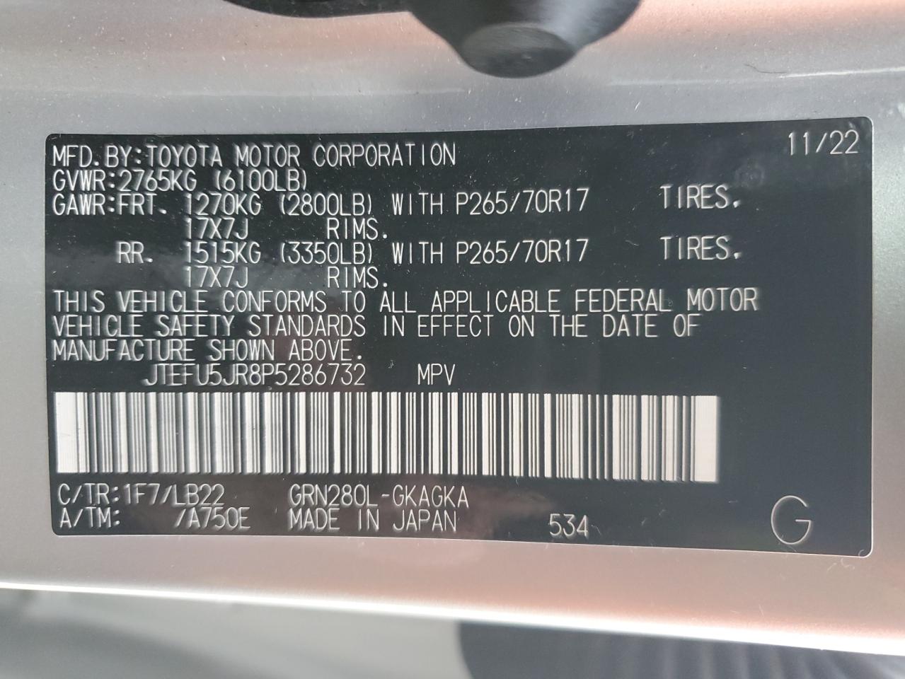 2023 Toyota 4Runner - Image 13