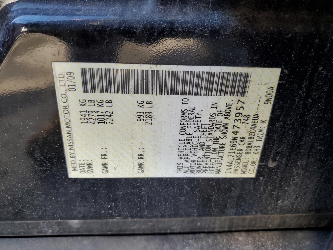 2009 Nissan Altima - Image 12