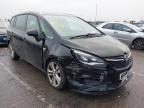 2017 VAUXHALL ZAFIRA TOU for sale at Copart CHESTER