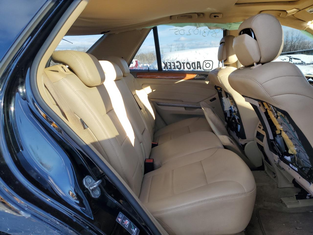 2009 Mercedes-Benz Ml 350 VIN: 4JGBB86E49A500122 Lot: 89310205