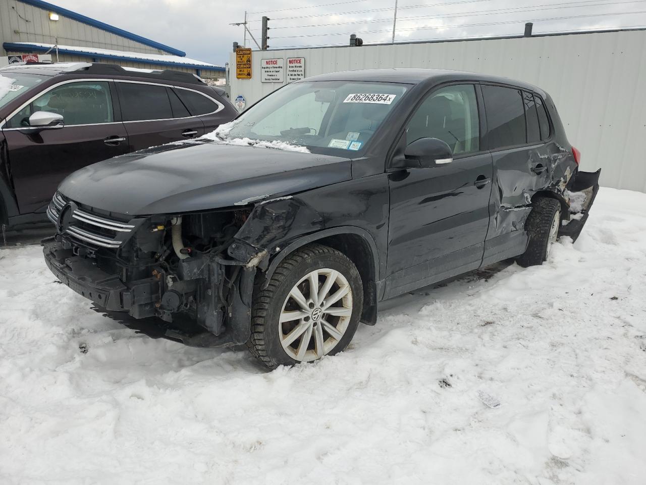 VIN WVGBV3AX6EW578546 2014 VOLKSWAGEN TIGUAN no.1