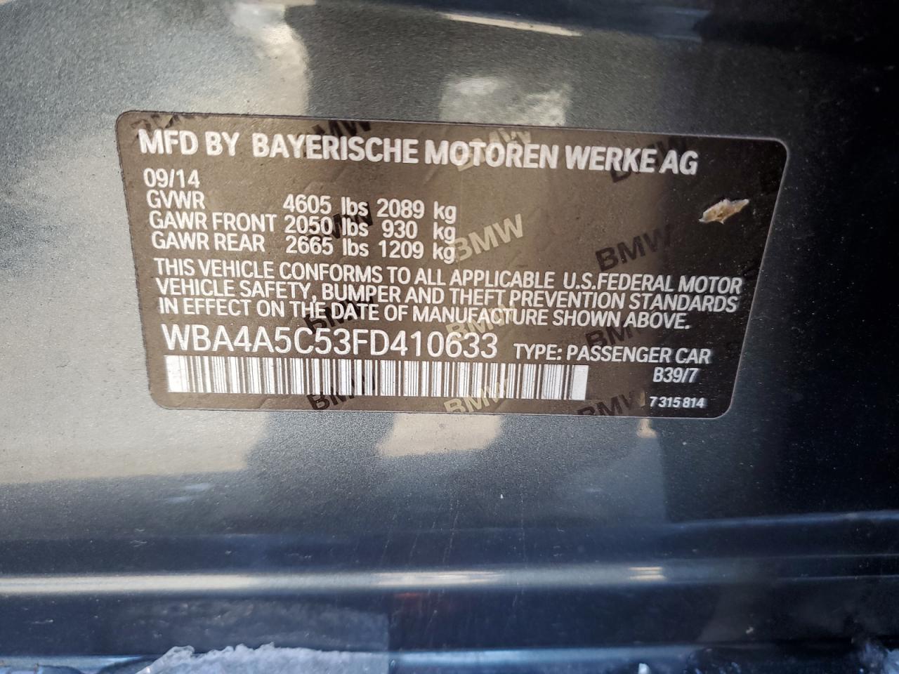 2015 BMW 4er - Image 12