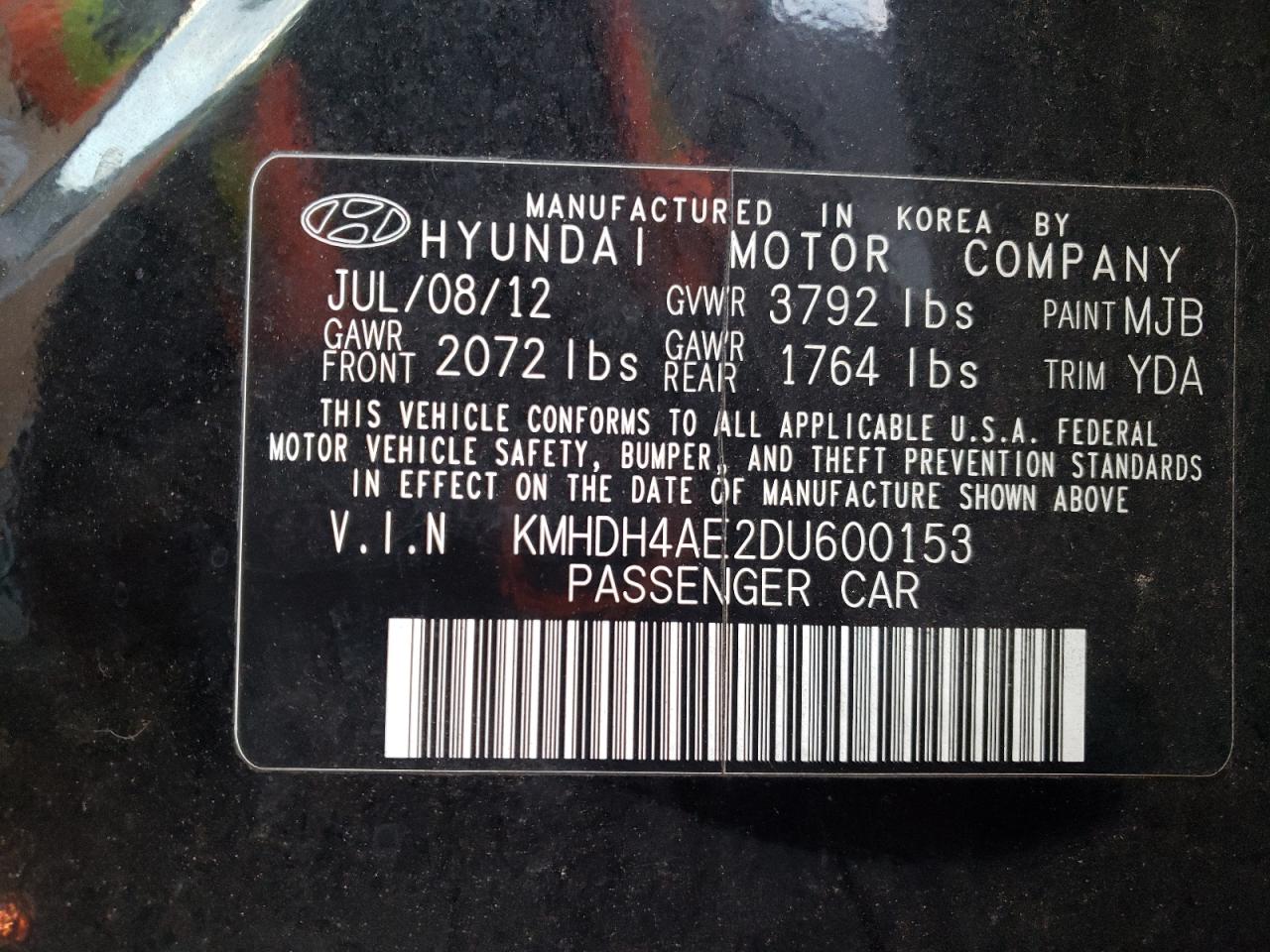 2013 Hyundai Elantra - Image 12