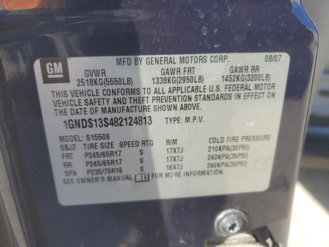 2008 Chevrolet TrailBlazer - Image 12