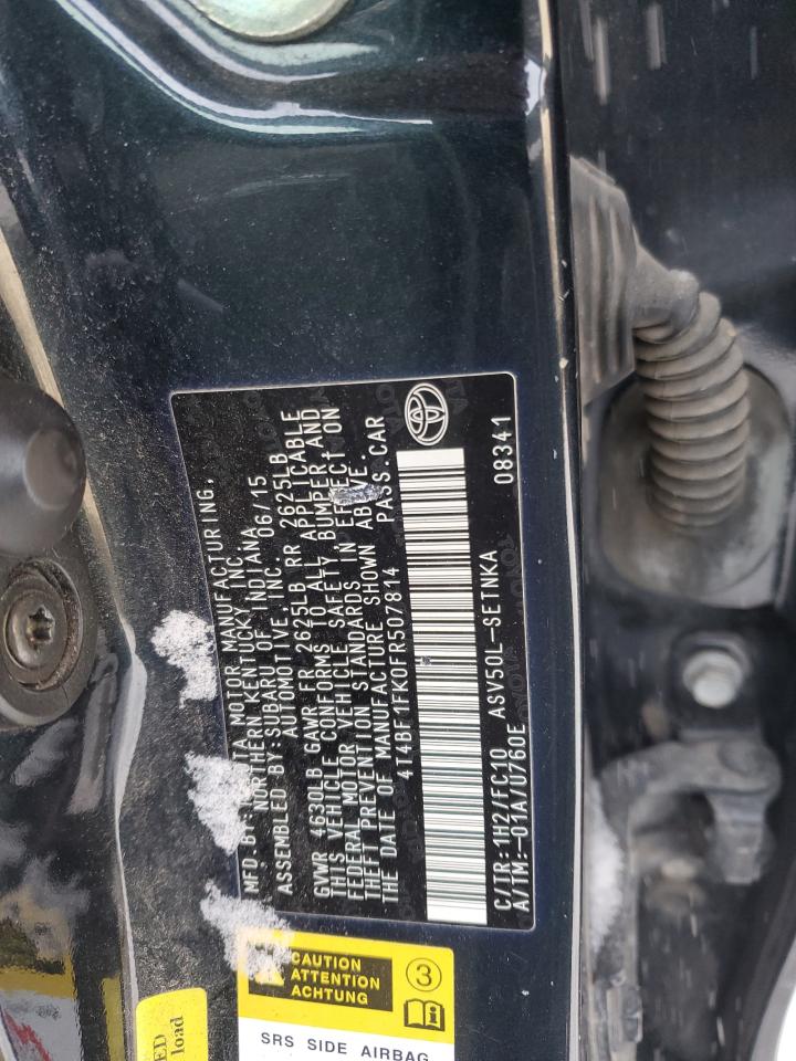 2015 Toyota Camry - Image 12