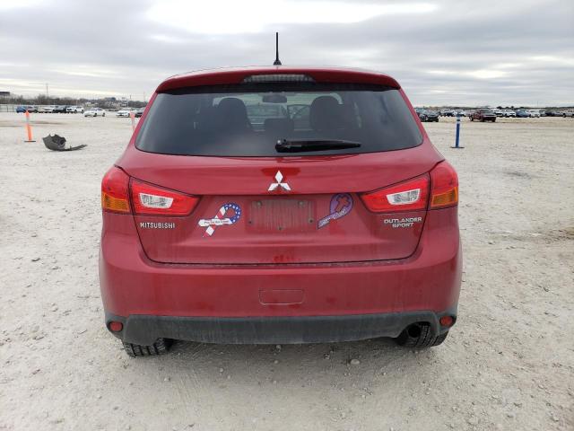  MITSUBISHI OUTLANDER 2015 Красный