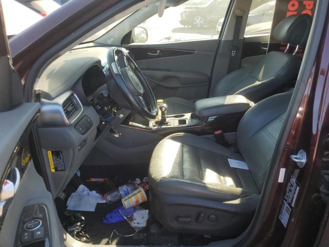  KIA SORENTO 2016 Burgundy