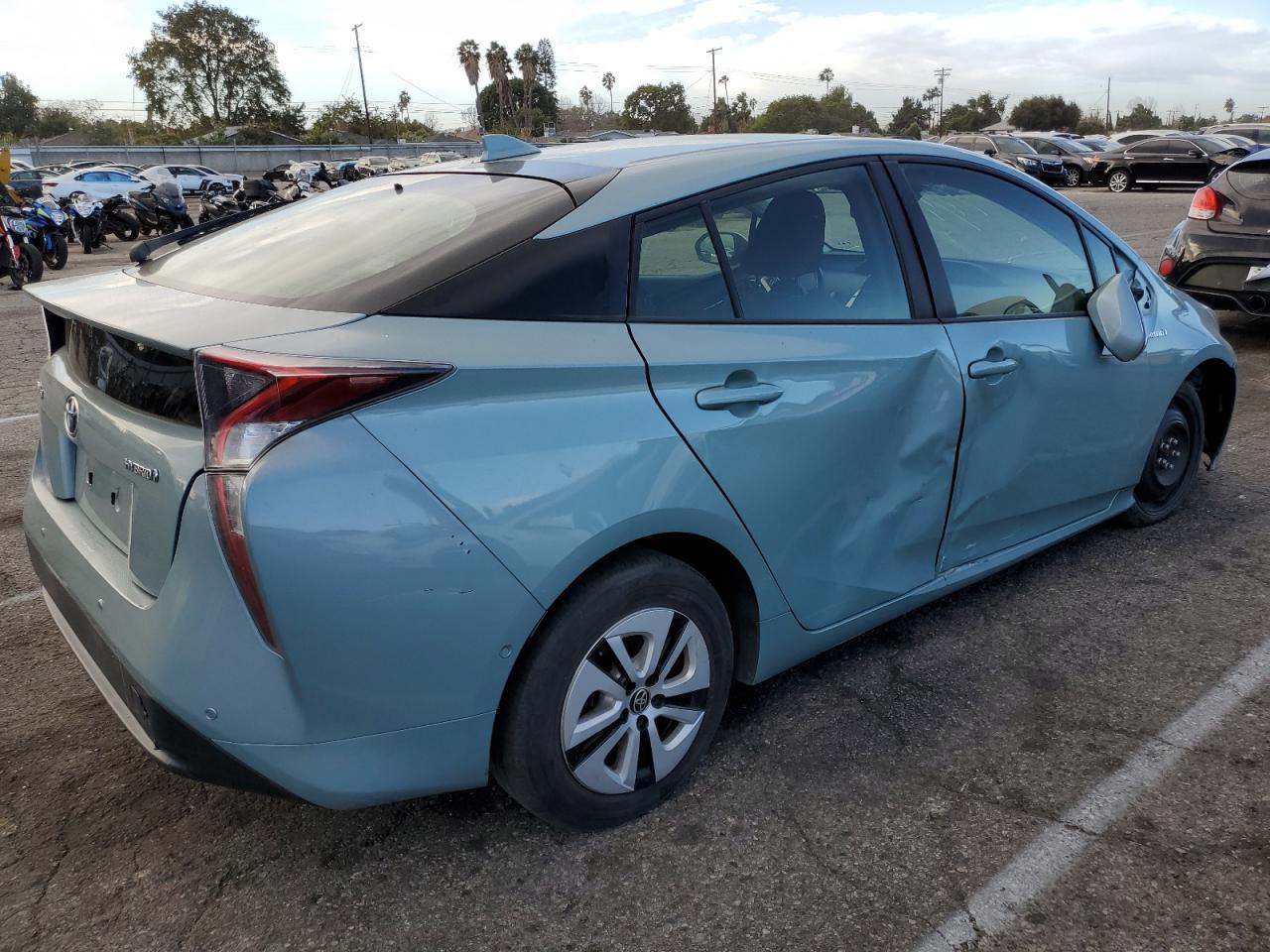 VIN JTDKARFU1H3044605 2017 TOYOTA PRIUS no.3