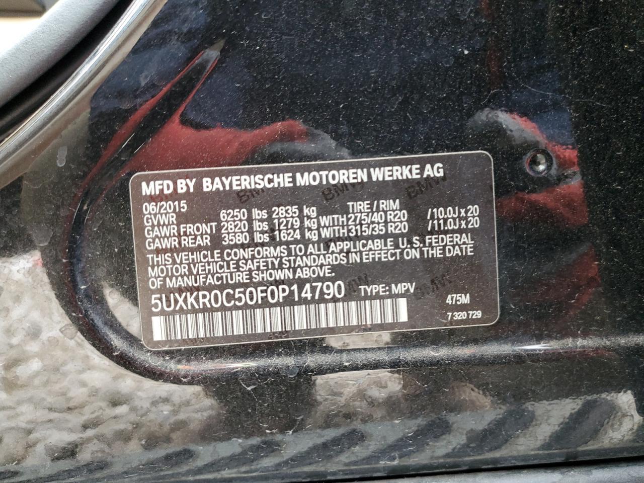 2015 BMW X5 - Image 13