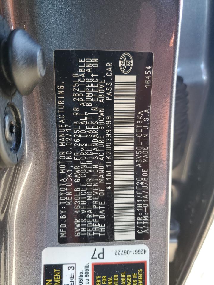 2017 Toyota Camry - Image 12