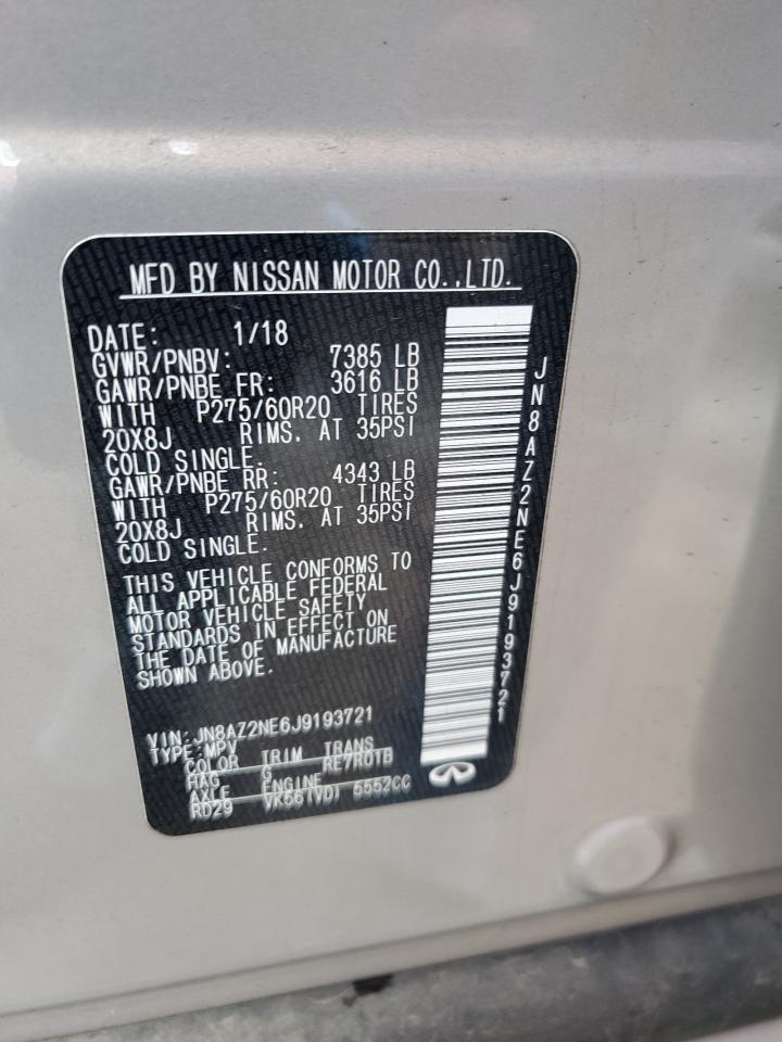 2018 Infiniti QX80 - Image 13