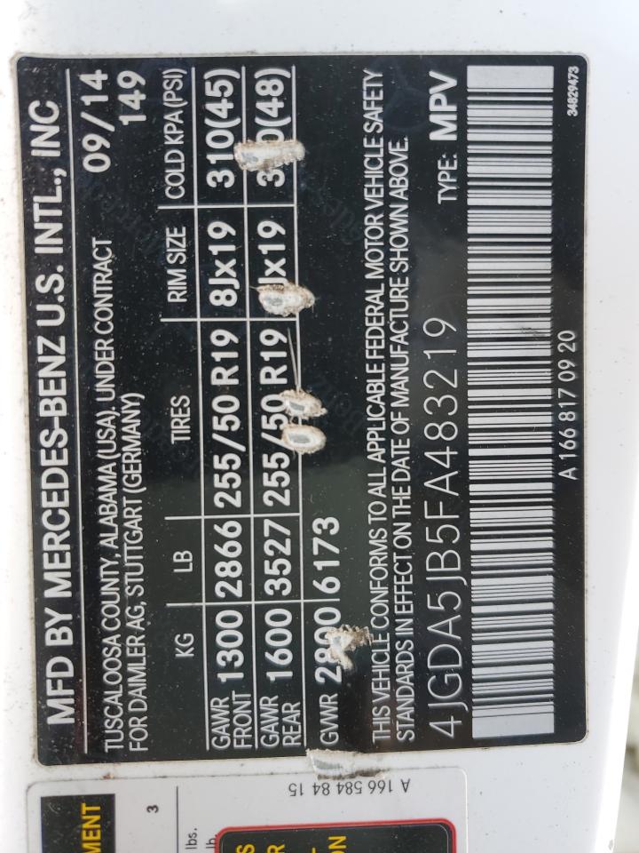 2015 Mercedes-Benz M-klasse - Image 13