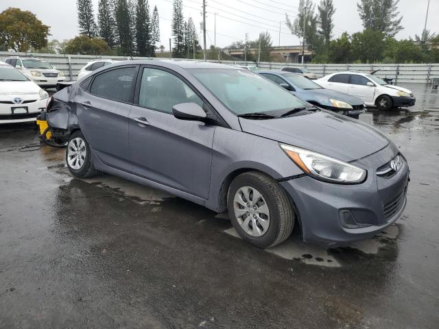 Sedans HYUNDAI ACCENT 2017 Gray
