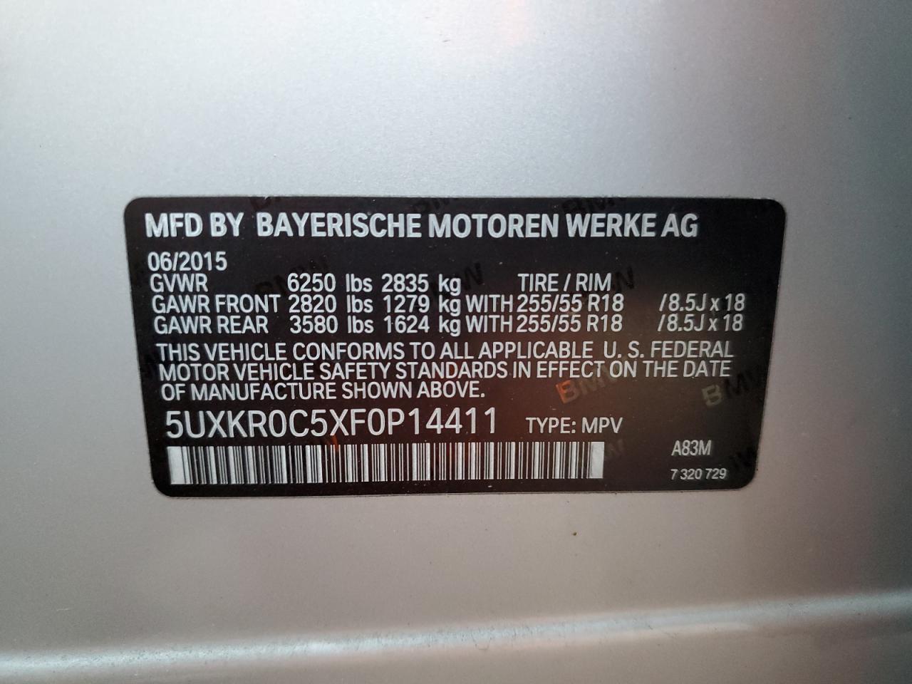 2015 BMW X5 - Image 14