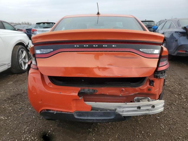  DODGE DART 2015 Pomarańczowy