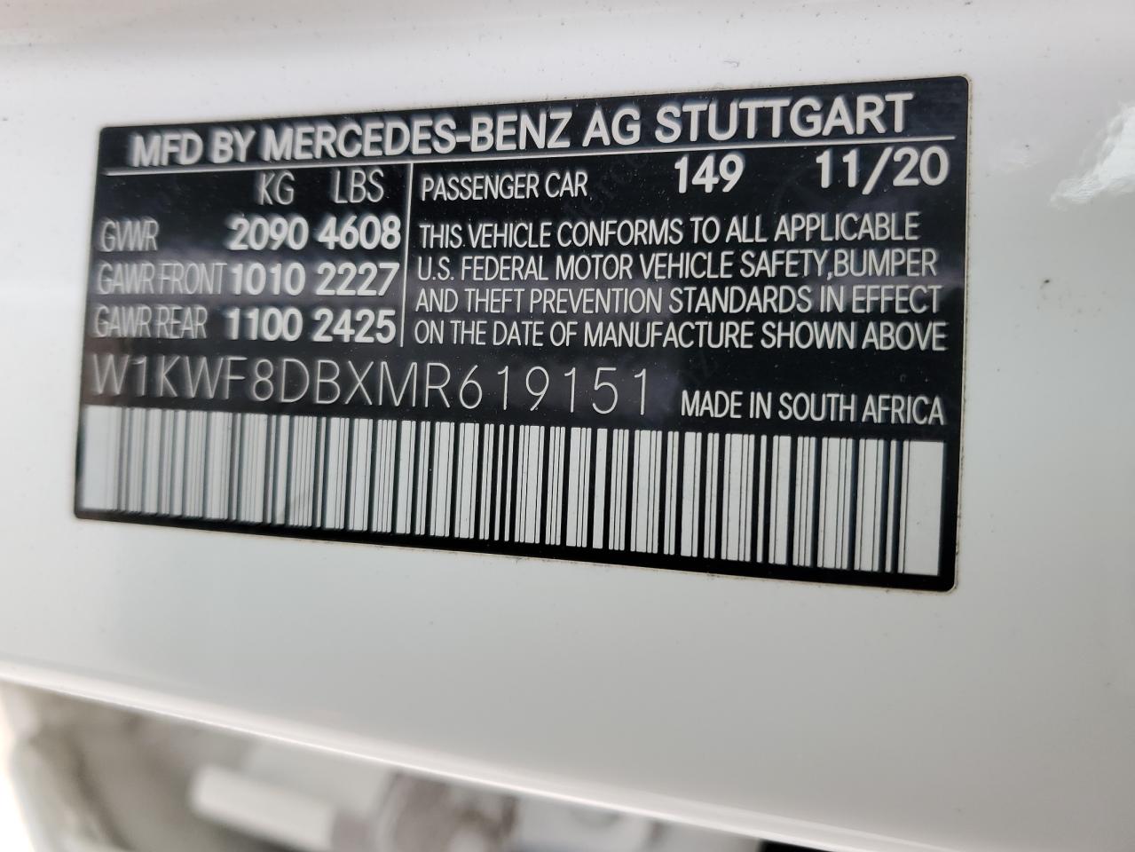 2021 Mercedes-Benz C-klasse - Image 13