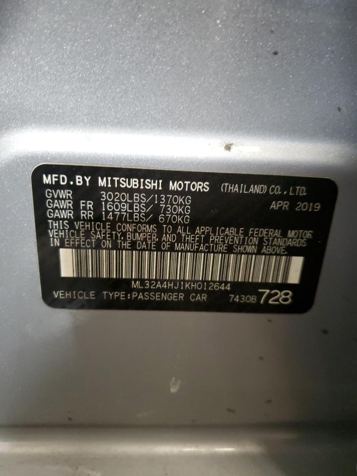 2019 Mitsubishi Mirage - Image 13