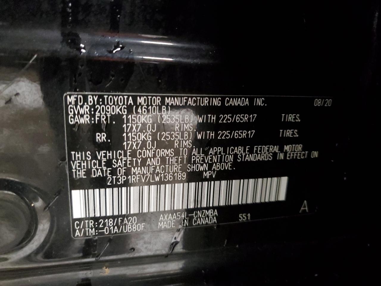 2020 Toyota RAV 4 - Image 14