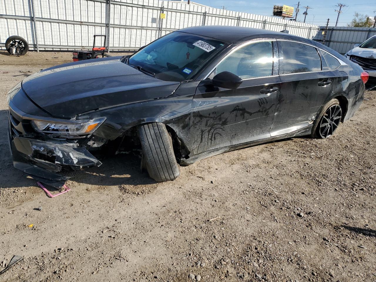 2018 Honda Accord Sport للبيع في Mercedes، TX - Water/Flood