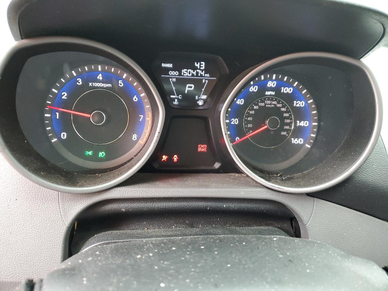 2013 Hyundai Elantra Gls VIN: KMHDH4AE2DU653984 Lot: 88298565