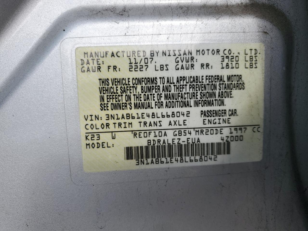 2008 Nissan Sentra - Image 12