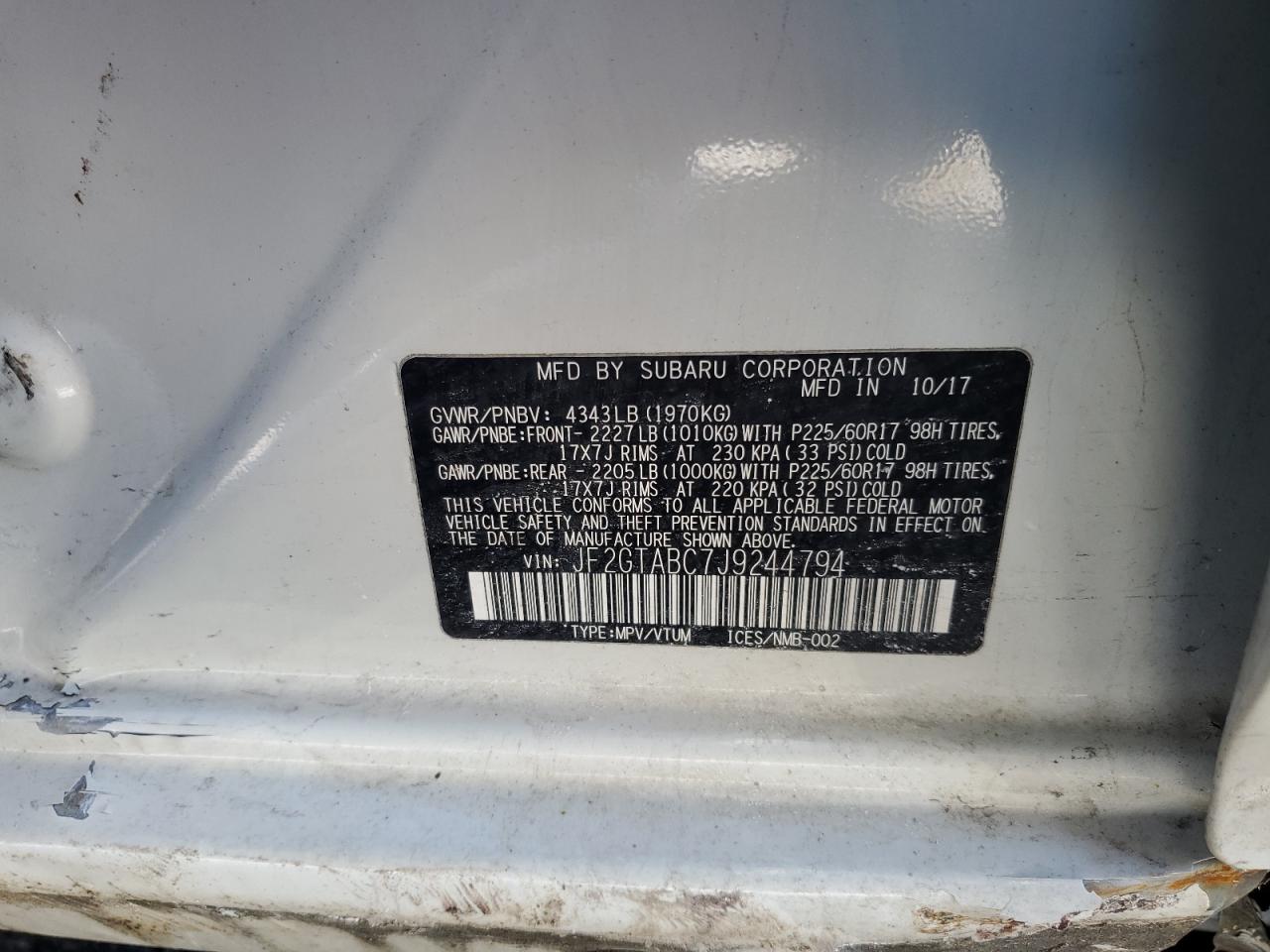 2018 Subaru XV - Image 13