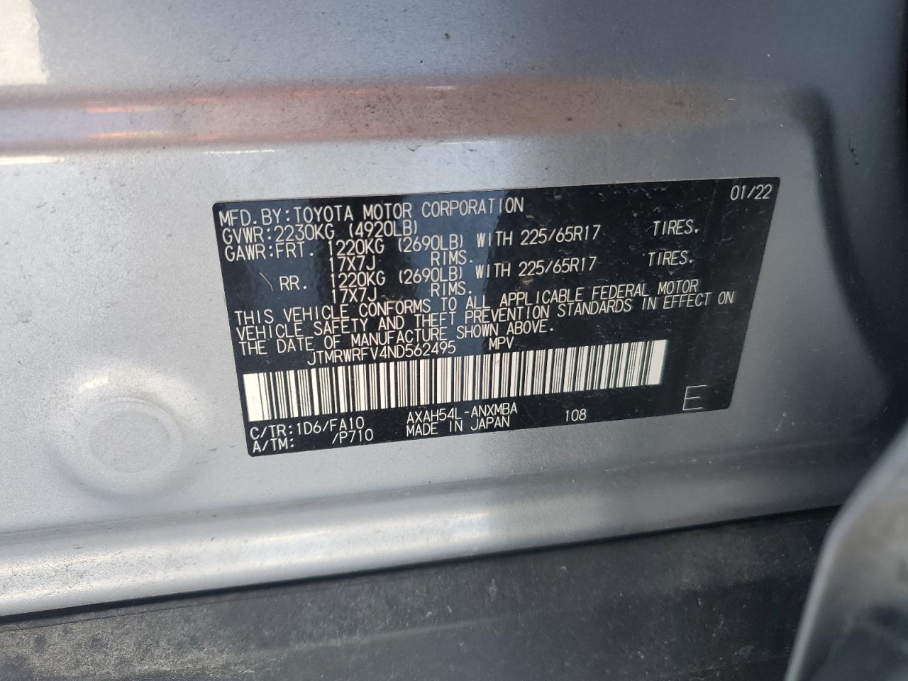 2022 Toyota RAV 4 - Image 14