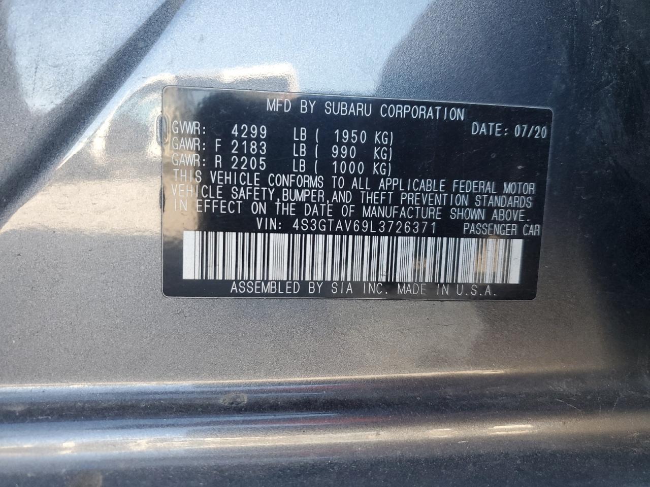 2020 Subaru Impreza - Image 13