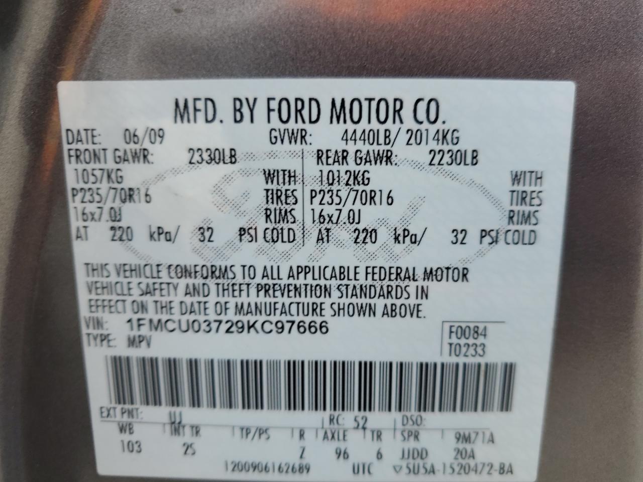 2009 Ford Escape - Image 13