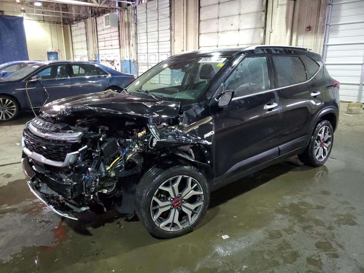 2022 Kia Seltos Sx for Sale in Woodhaven, MI - Front End