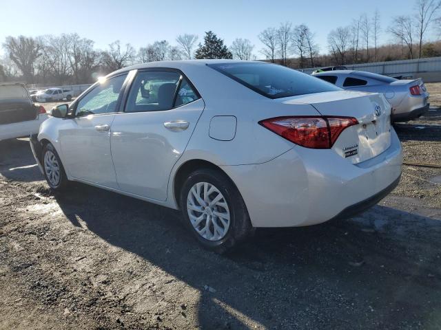  TOYOTA COROLLA 2018 Белый