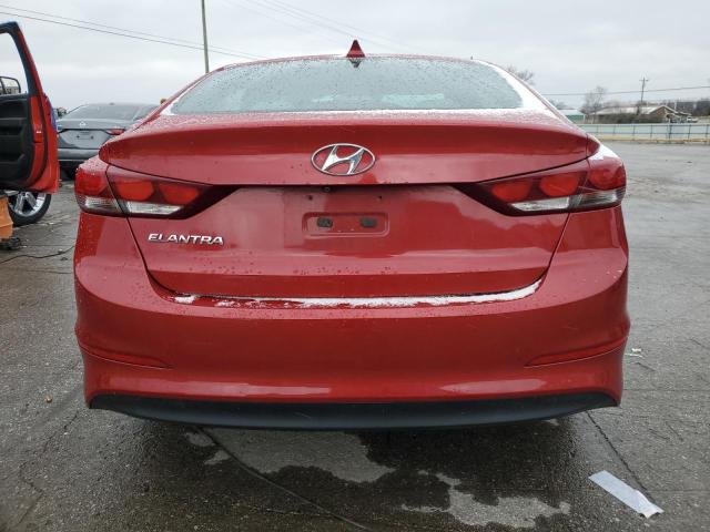 Sedans HYUNDAI ELANTRA 2017 Red