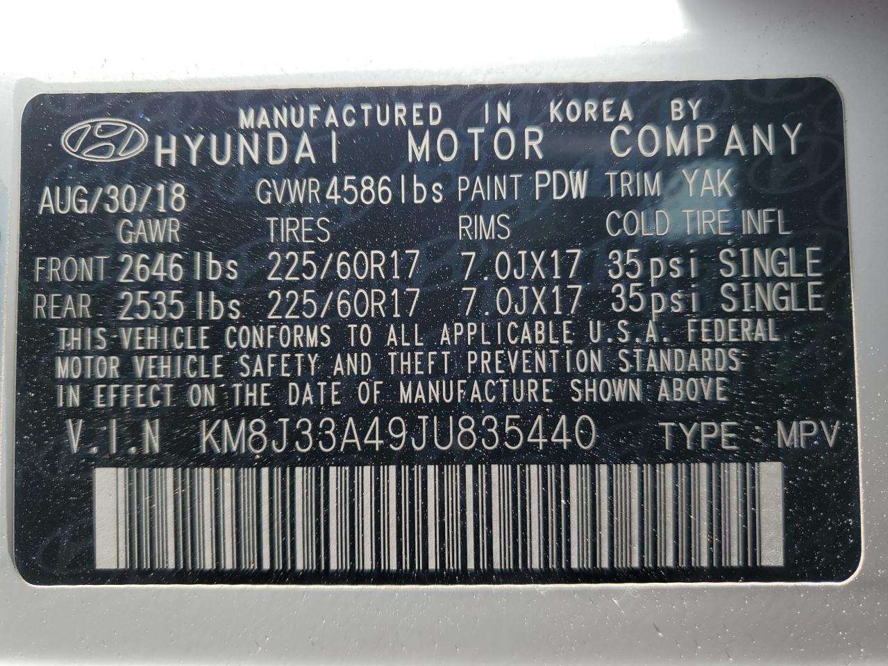 2018 Hyundai Tucson - Image 13