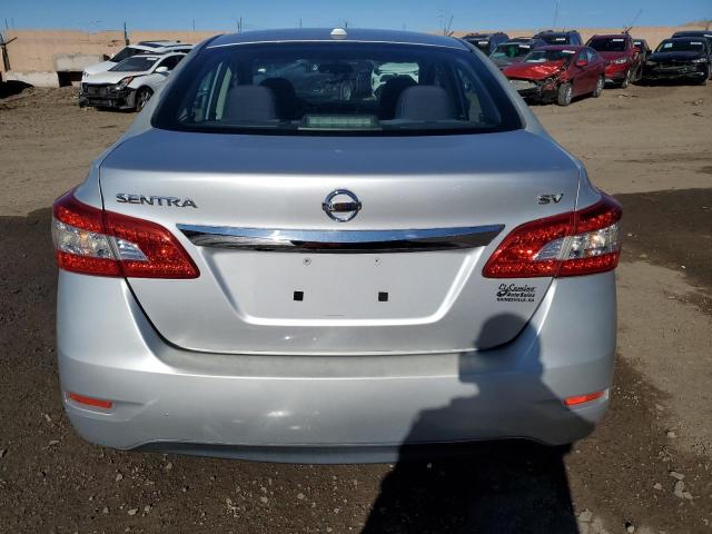  NISSAN SENTRA 2015 Сріблястий