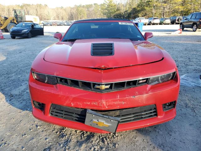  CHEVROLET CAMARO 2015 Червоний