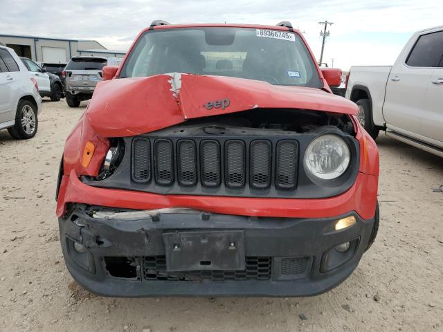  JEEP RENEGADE 2018 Червоний