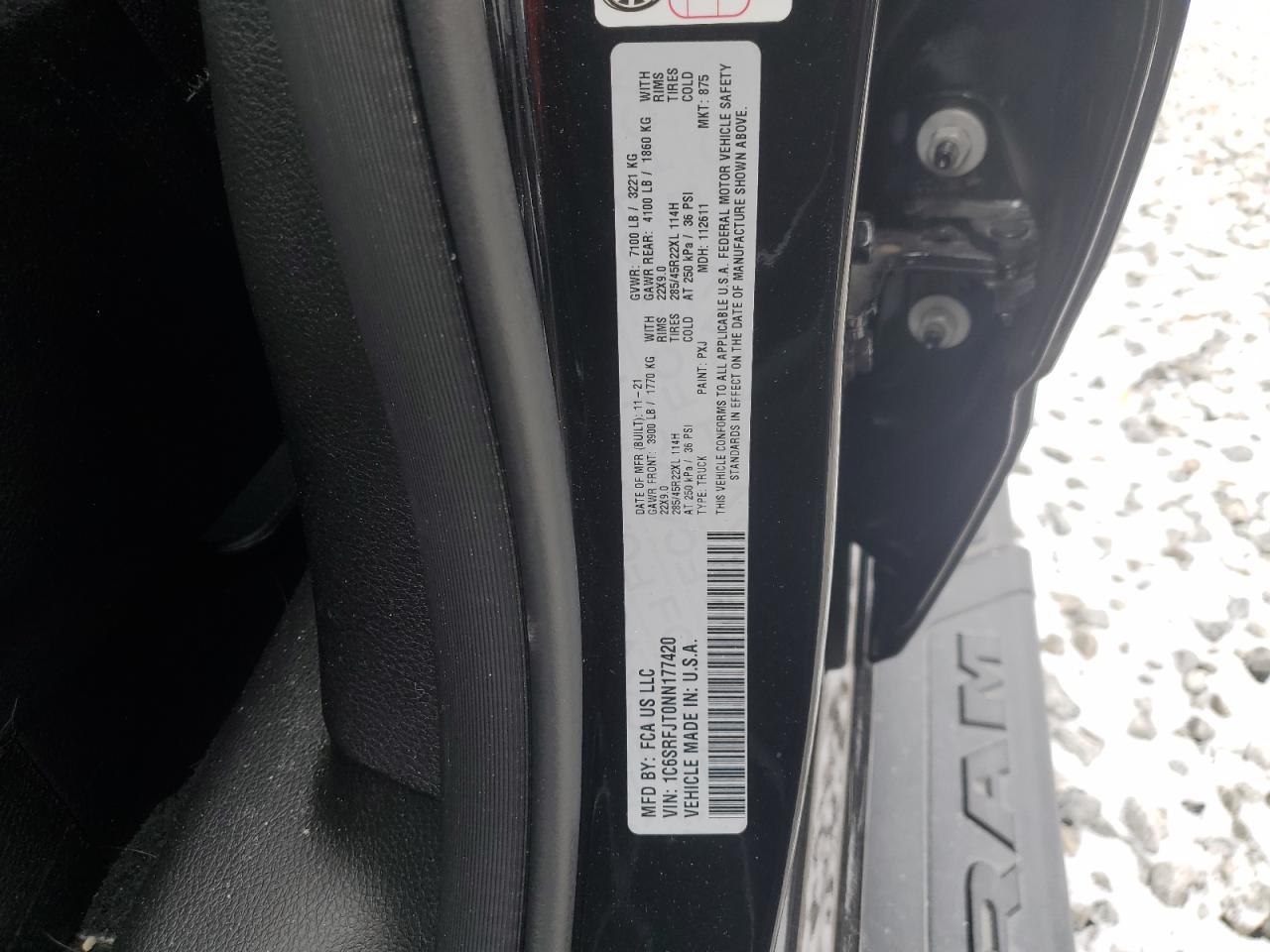 2022 RAM 1500 - Image 12