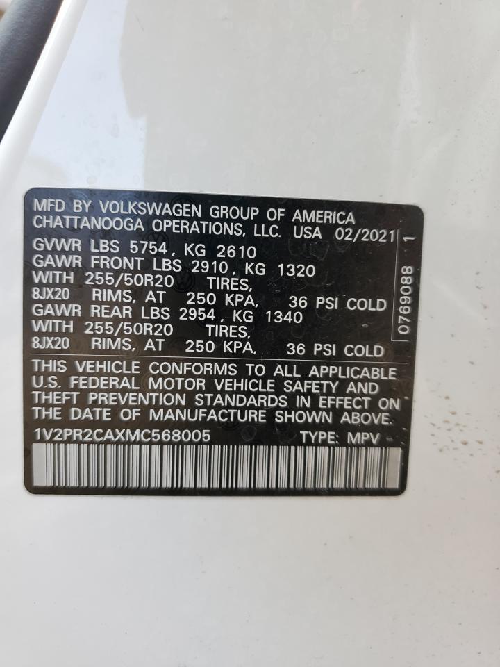 2021 Volkswagen Atlas - Image 16